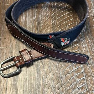 Brown Leather Men's Belt